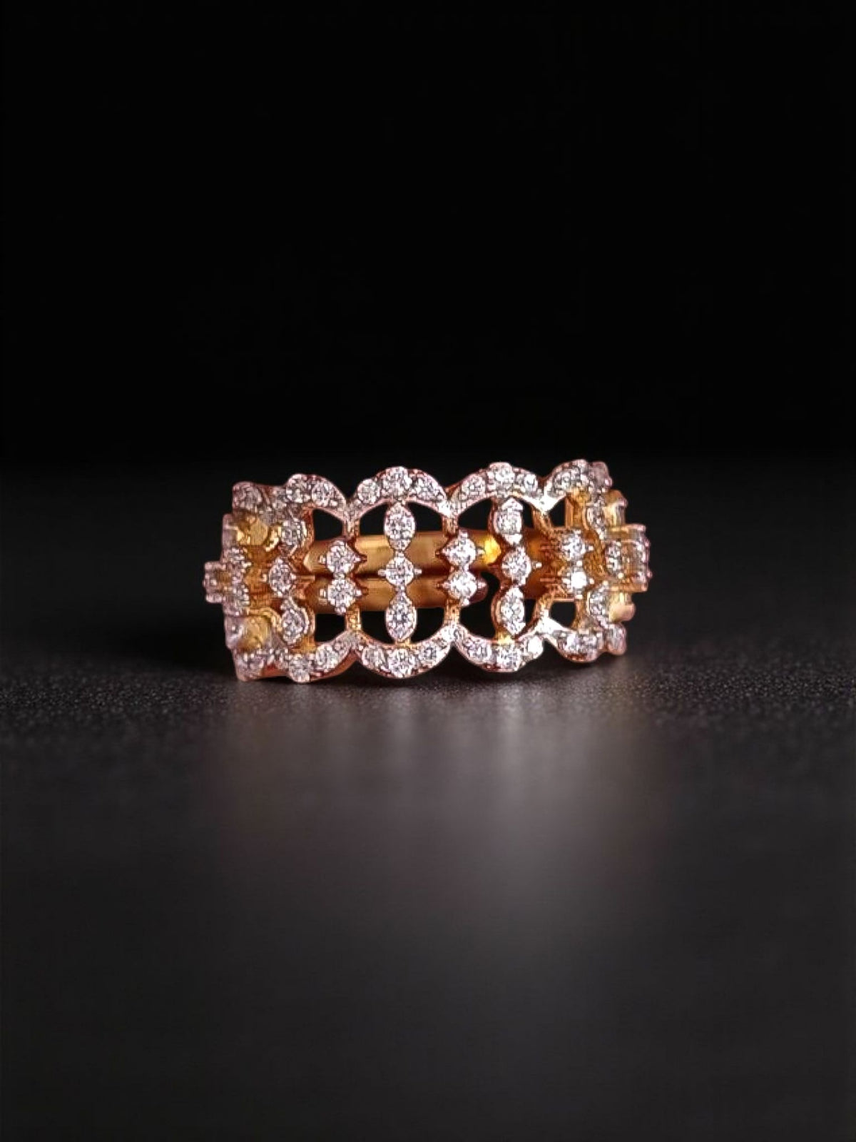 Accent Color Rings Sparkling Accent Ring