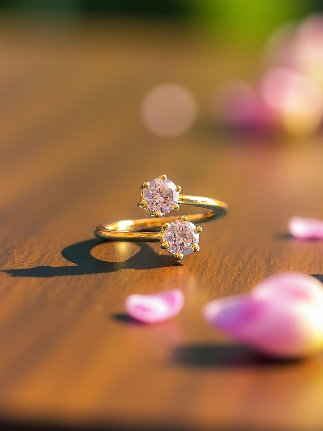 Twin Sparkle Ring