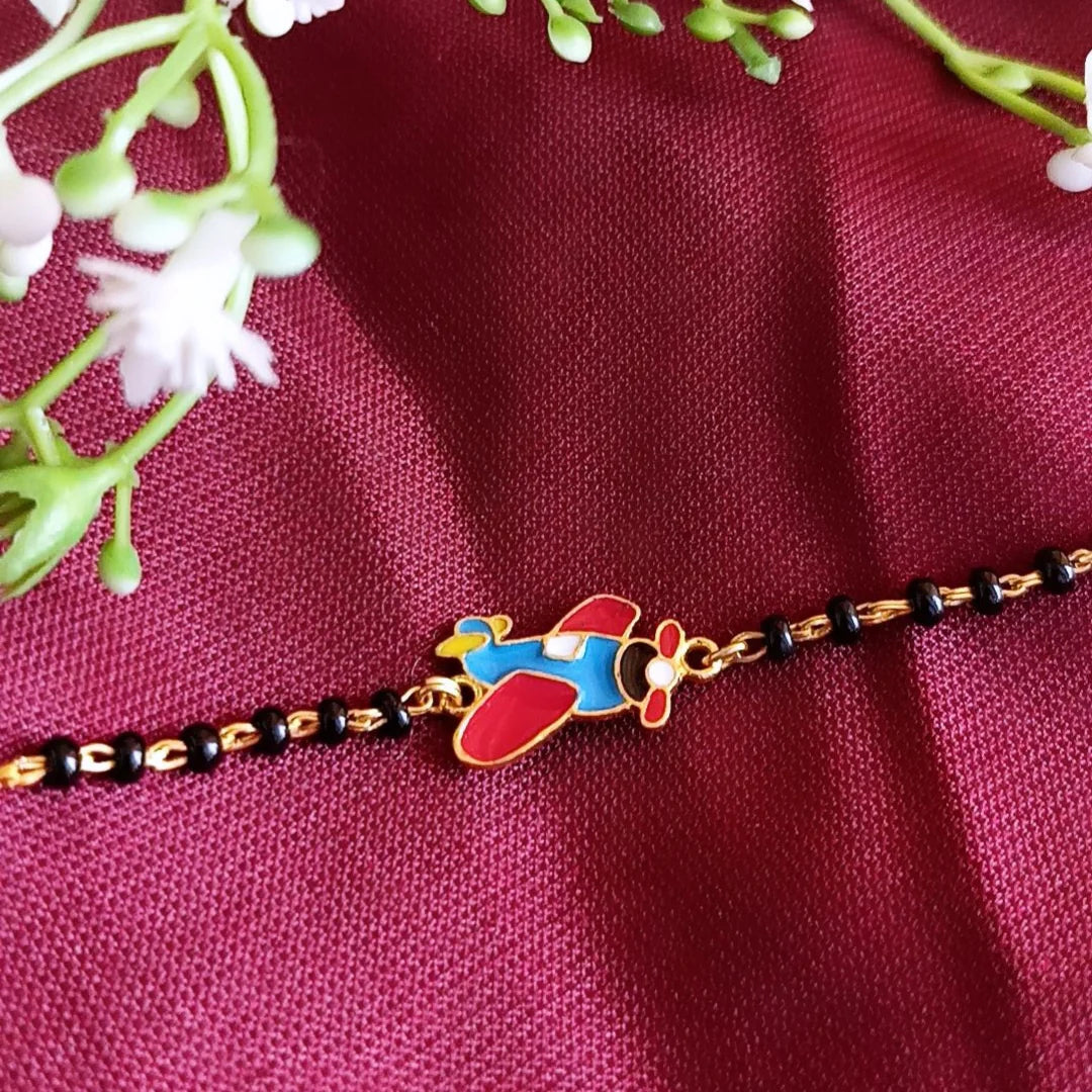 925 Silver FighterJet Kid Bracelet