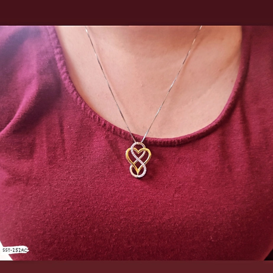 Interlocked Heart Mangalsutra