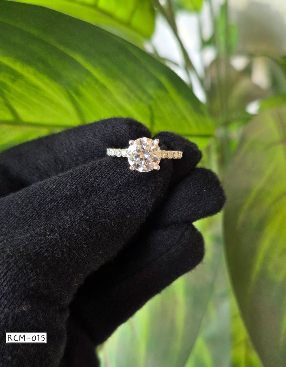 Zaar Certified Moissanite Ring
