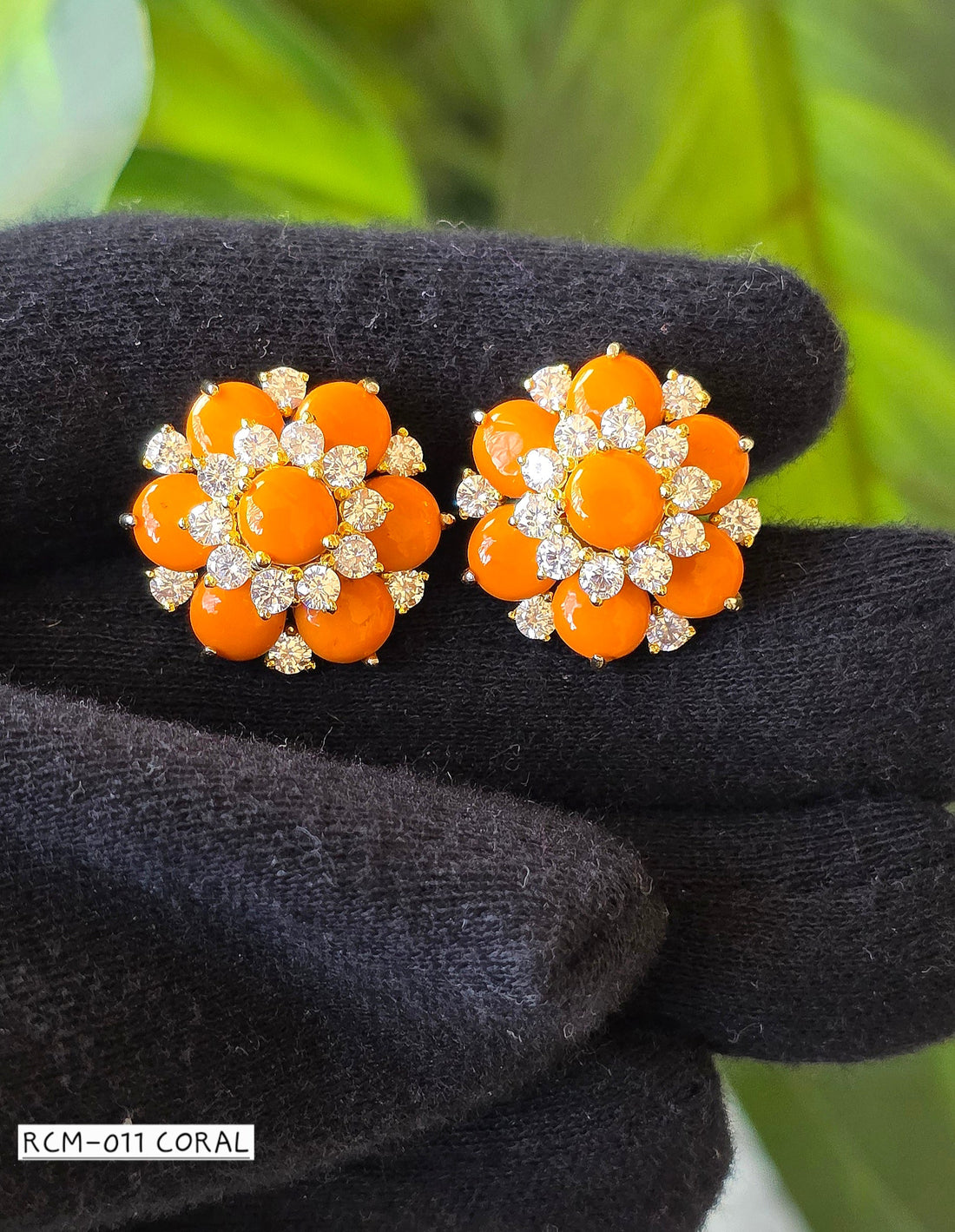 Avir Corel Earrings