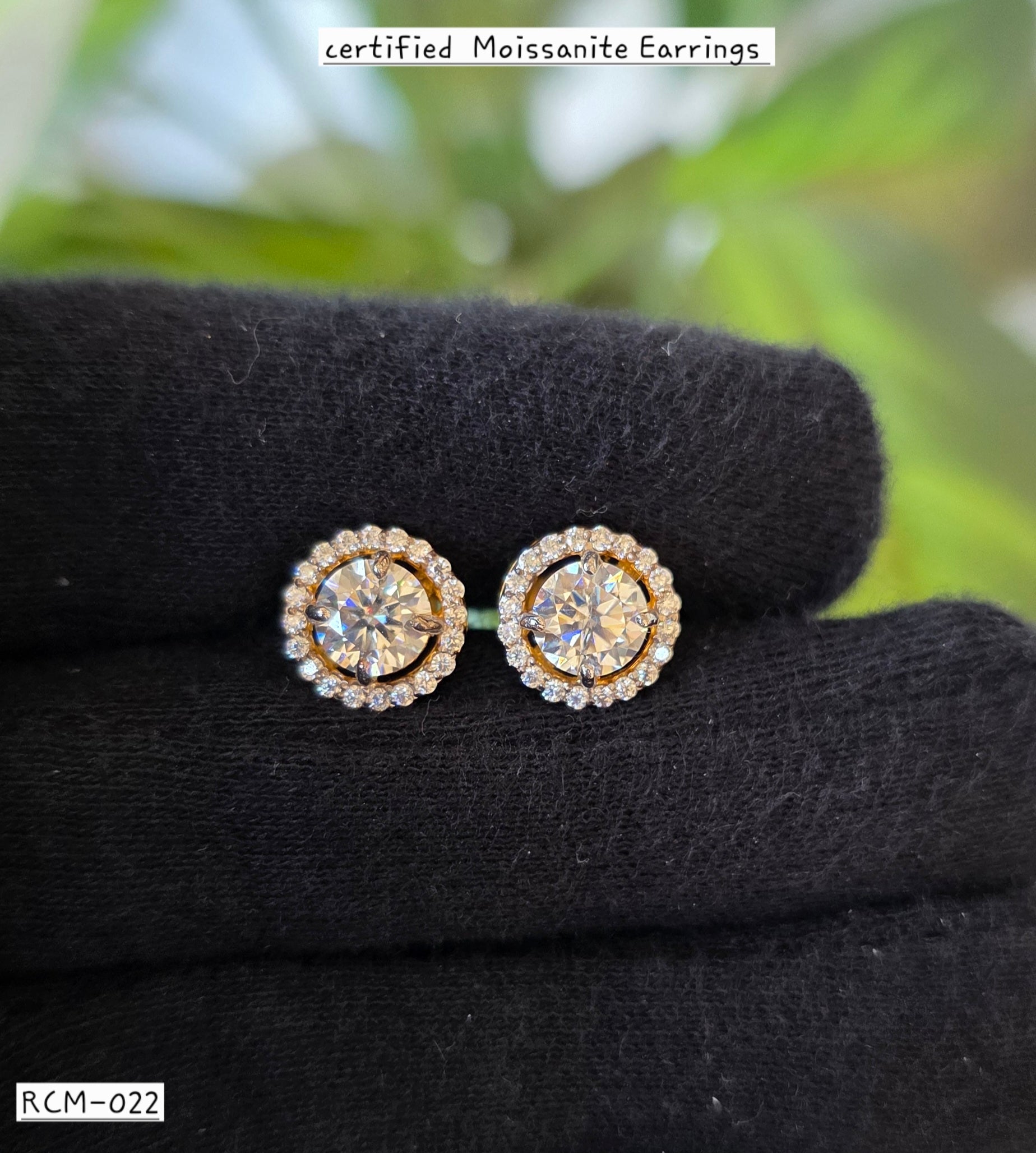 CERTIFIED MOISSANITE EARRINGS