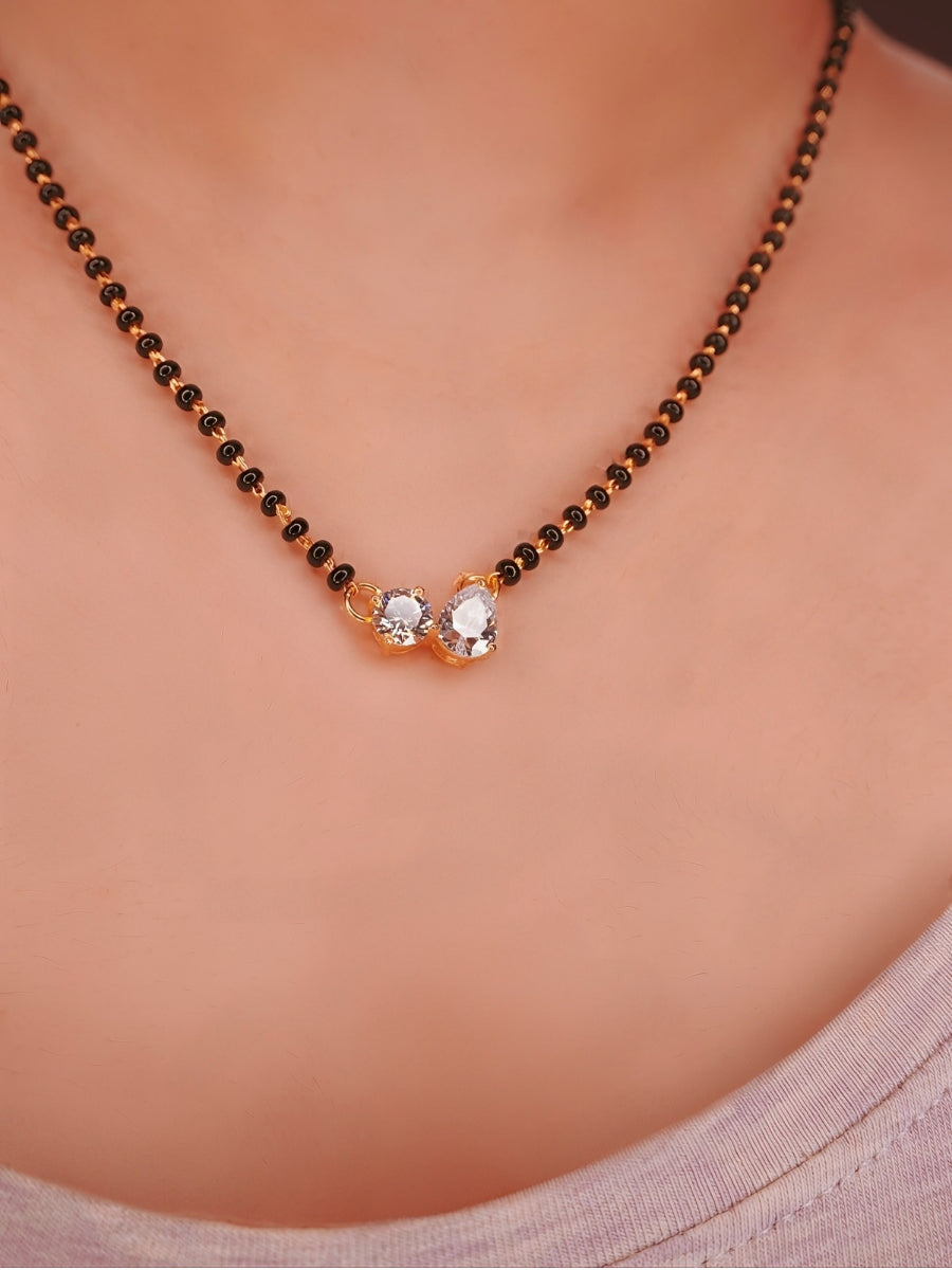 Charming DoubleStone Mangalsutra