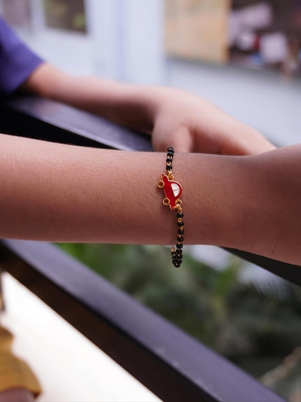 925 Silver Royal Car Kid Bracelet