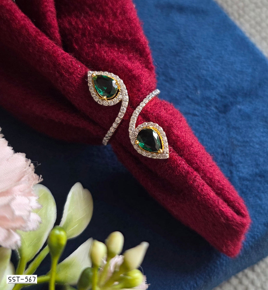 Luxury Teardrop Ring