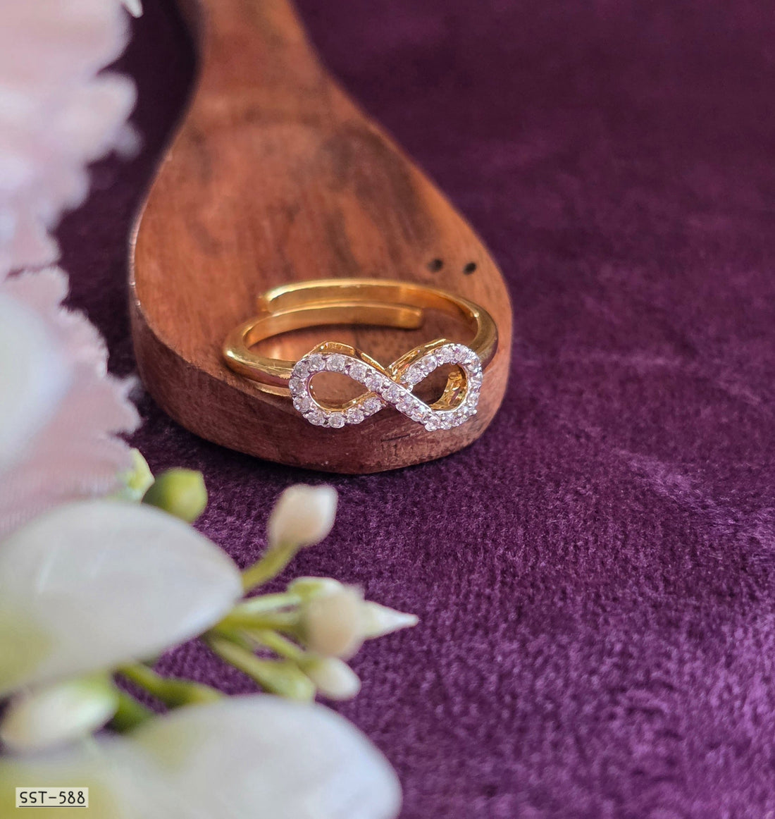 Infinity Diamond Ring