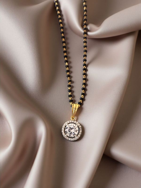 Dazzling Round Mangalsutra
