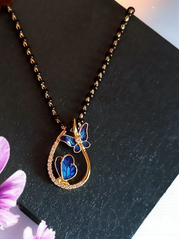 ButterFly Teardrop Mangalsutra
