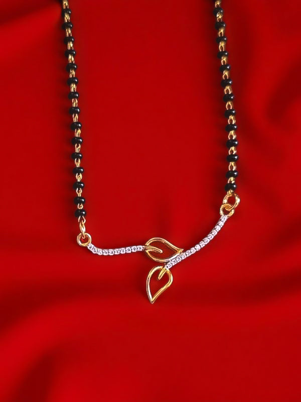 Charming Leaf Mangalsutra