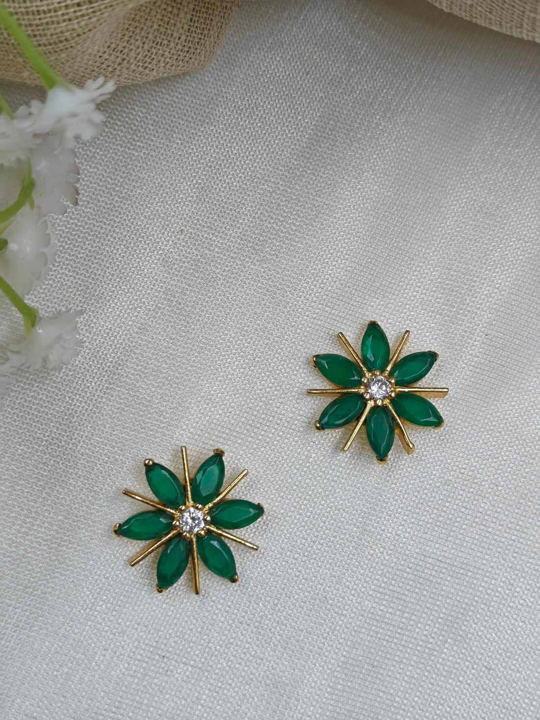 Verdant Blossom Studs