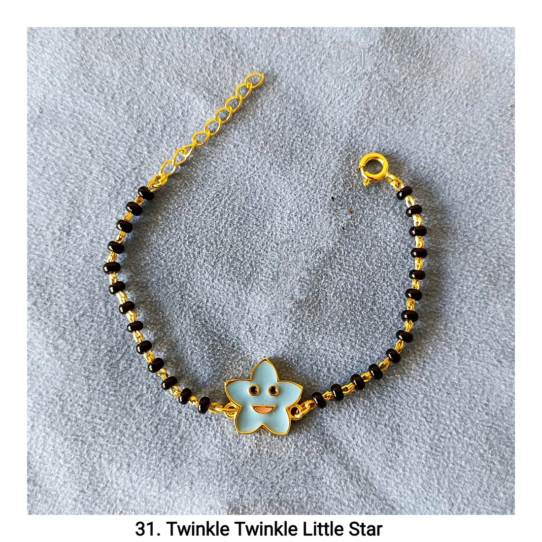 925 Silver Star Kid Bracelet