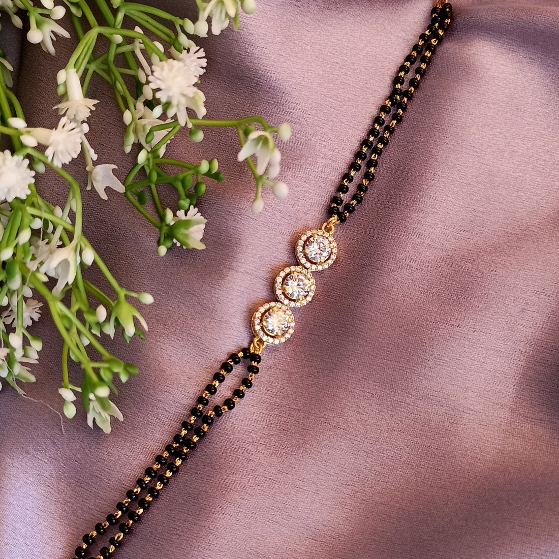 LifeCycle Halo Mangalsutra Bracelet
