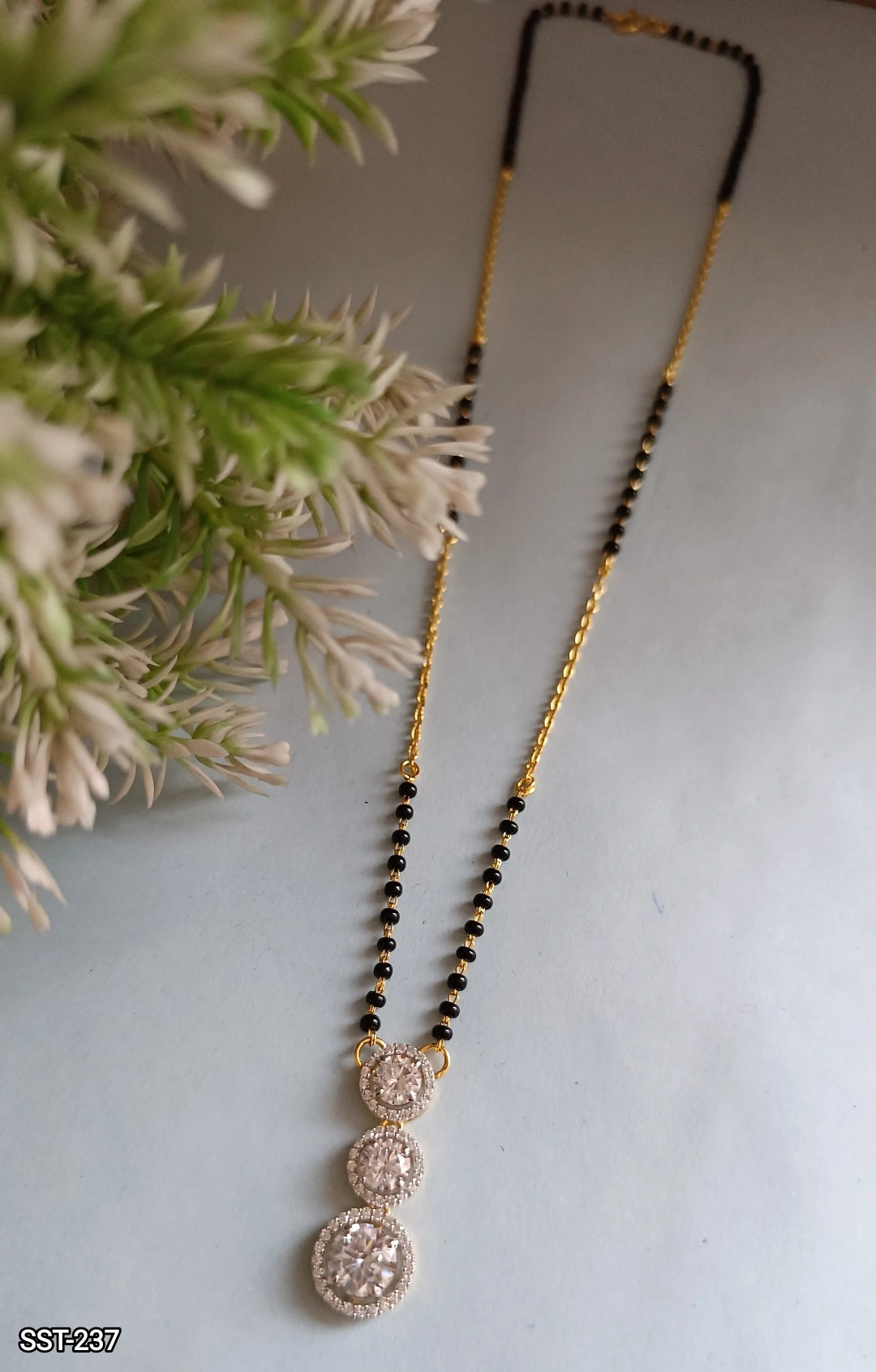 Meher Diamond Pendant Mangalsutra
