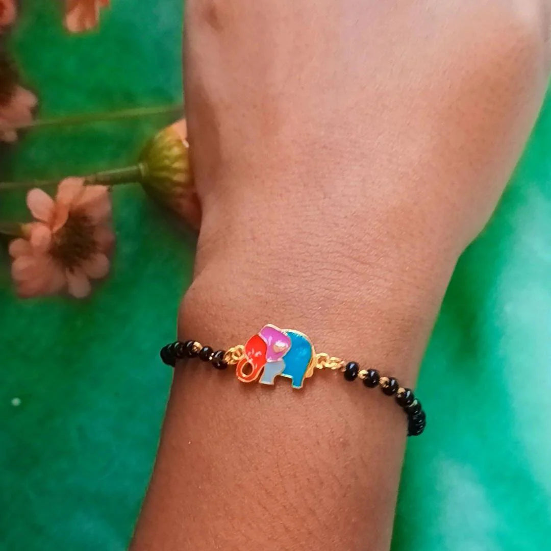 925 Silver Elephant Kid Bracelet
