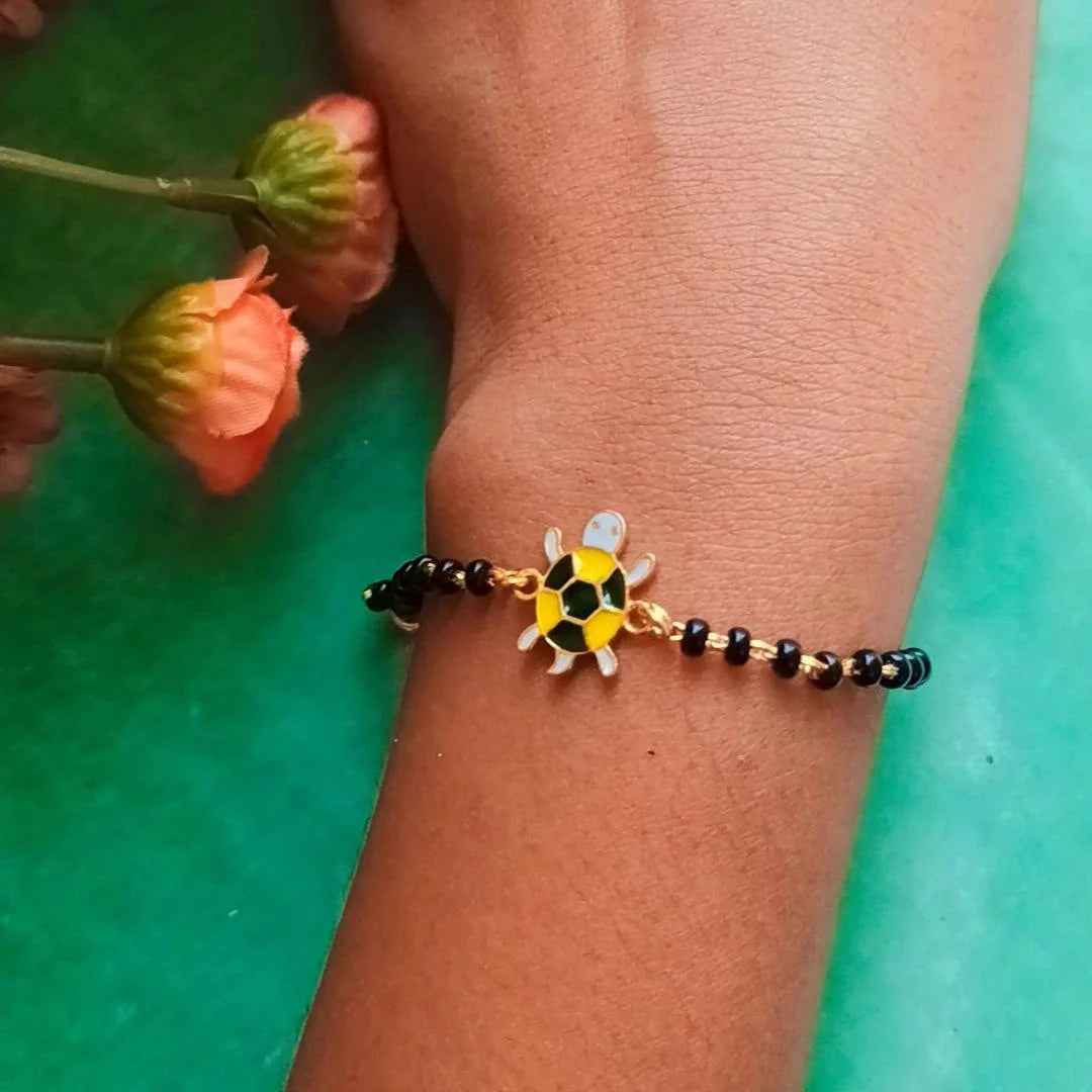925 Silver GoodLuck Tortoise Kid Bracelet