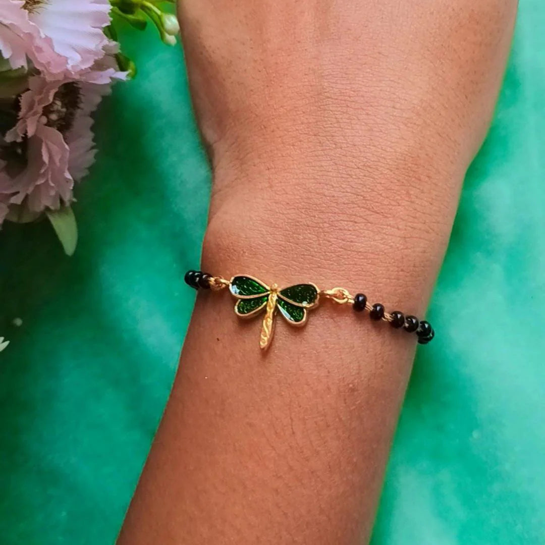 925 Silver Princess Butterfly Kid Bracelet