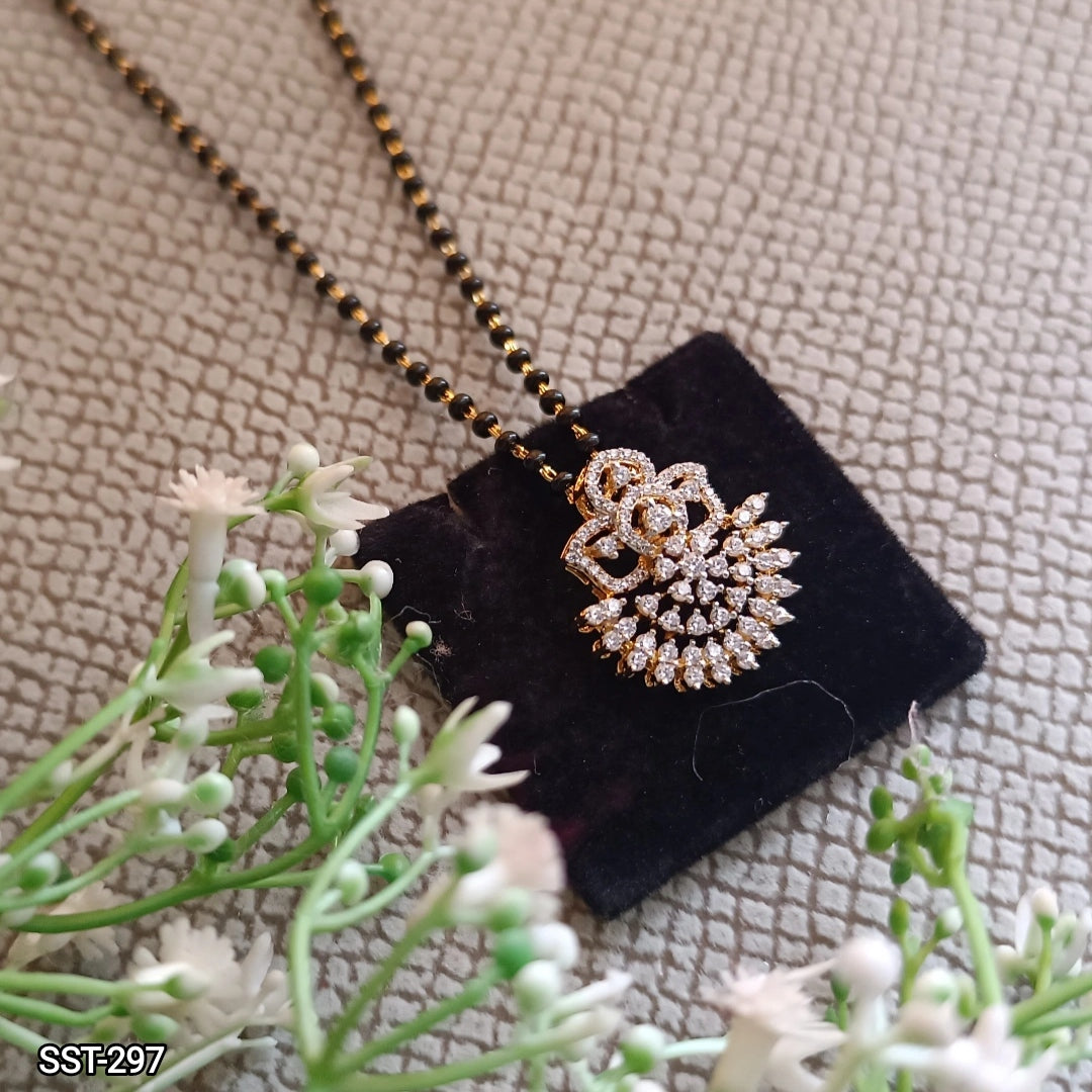 Vasudha Crystal Mangalsutra