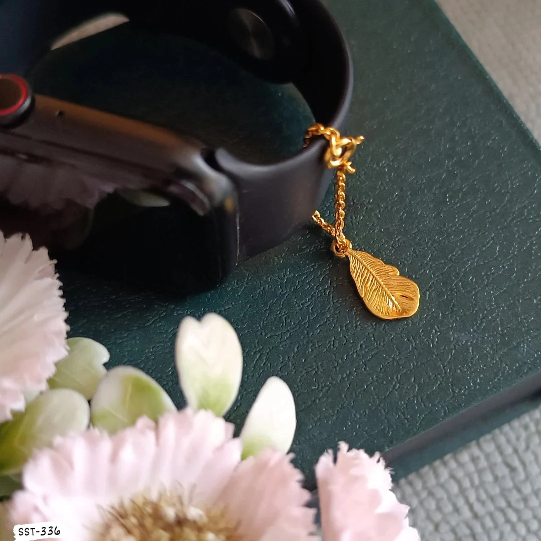 Leaf Watch Charm