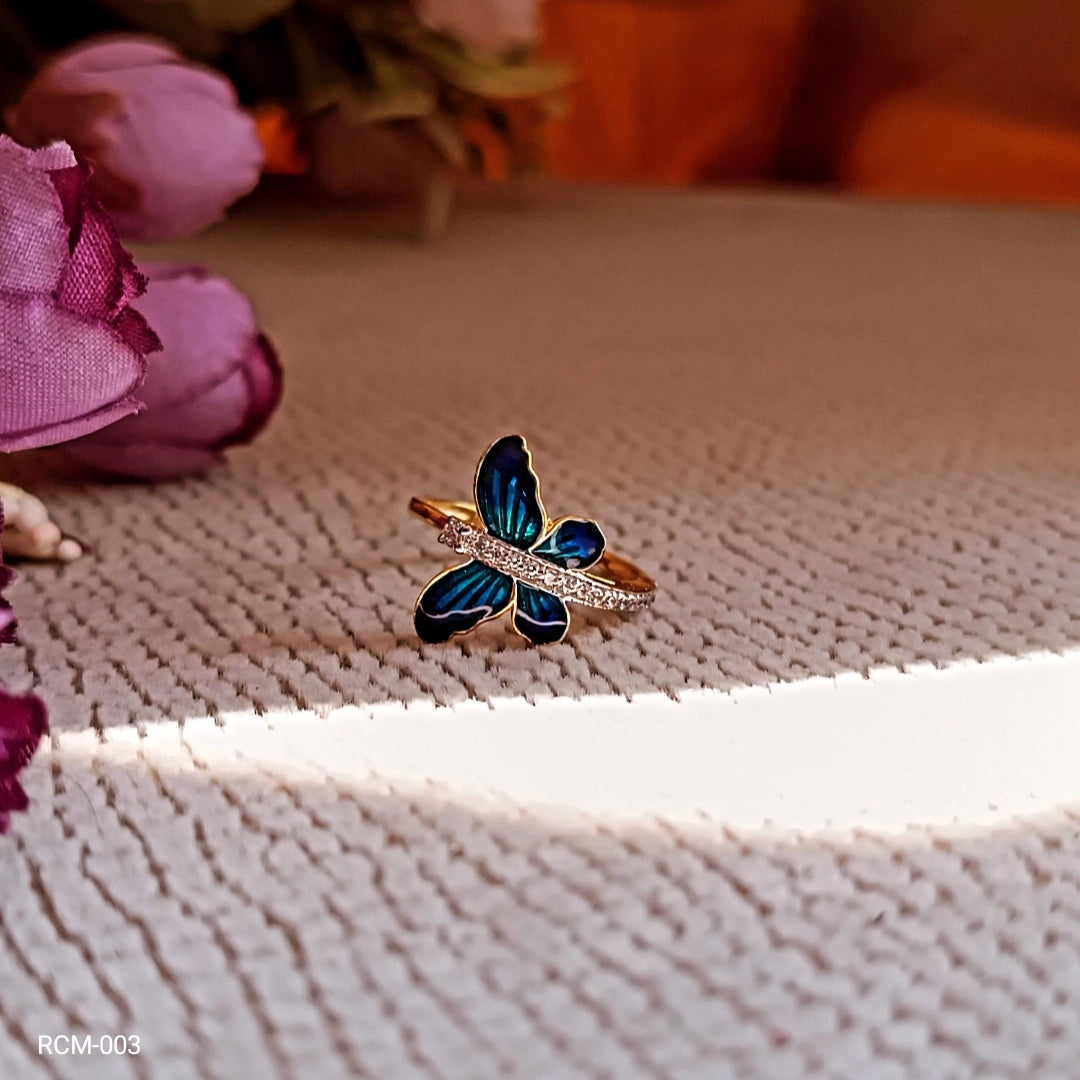 Shushira Butterfly Ring