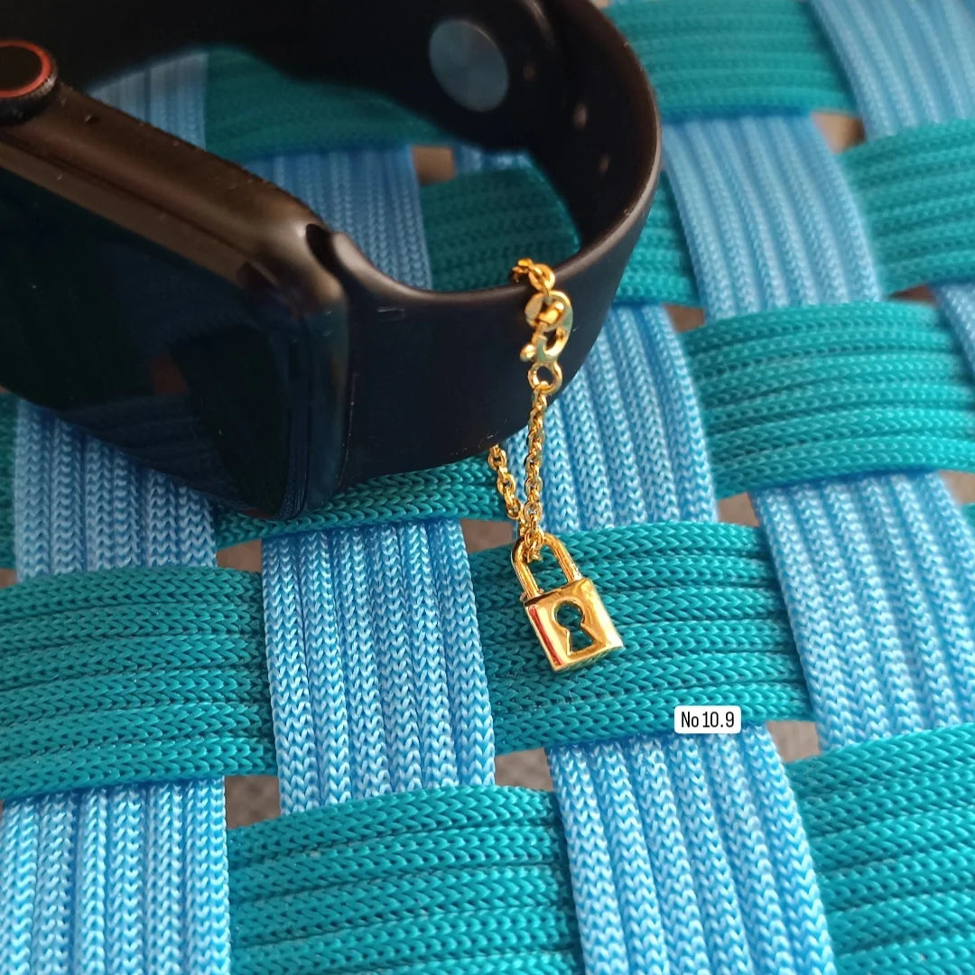 Lock Pendant Watch Charm