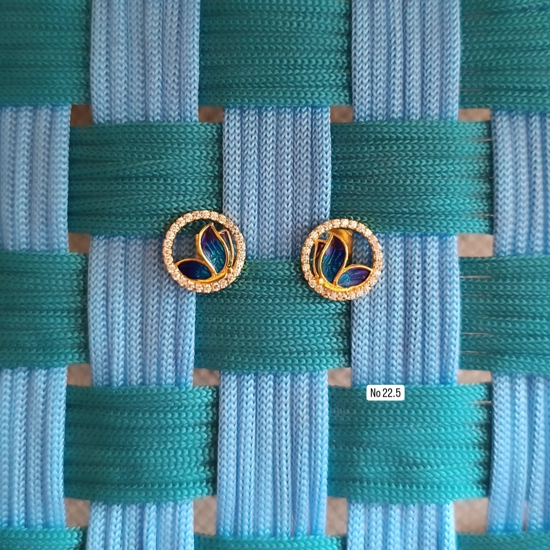 Butterfly Motif Earrings