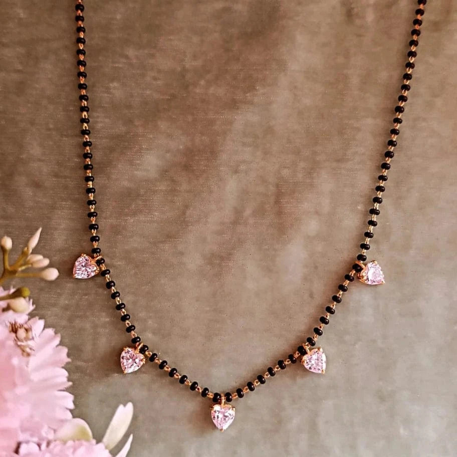 Five Hearts Mangalsutra