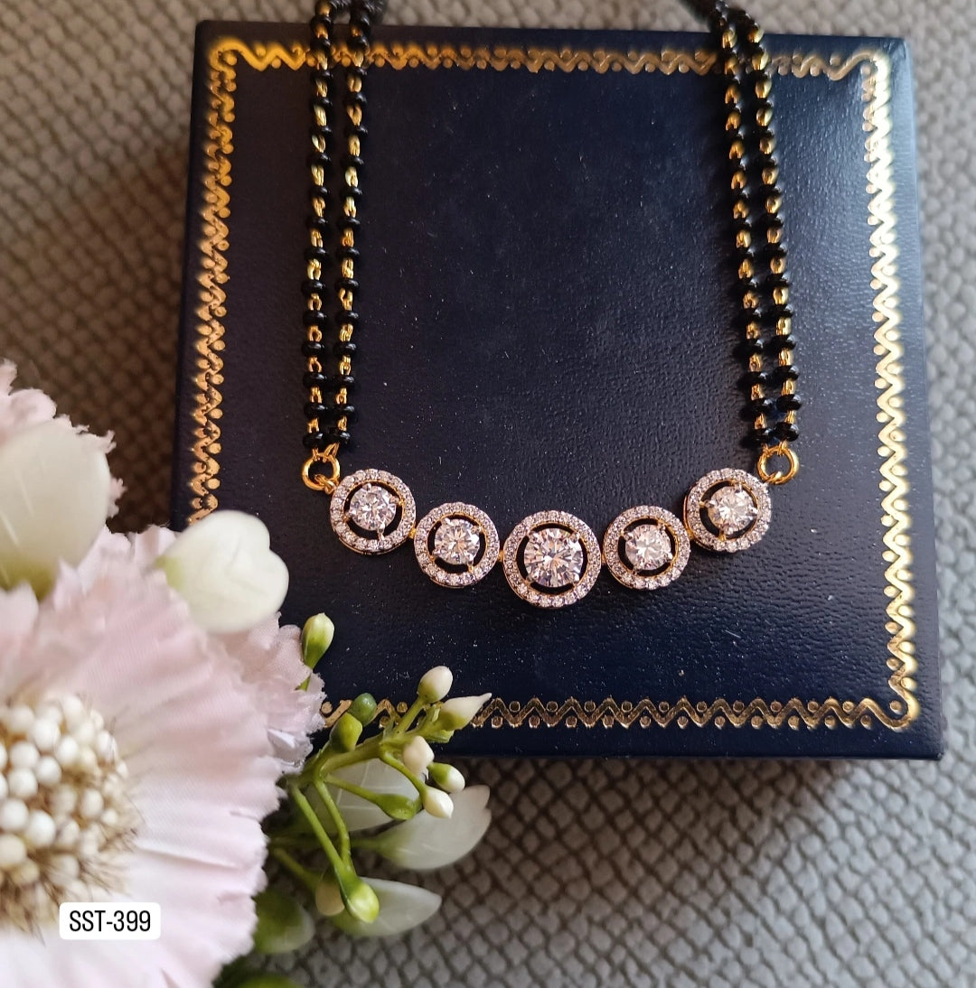 Megha Crystal Mangalsutra