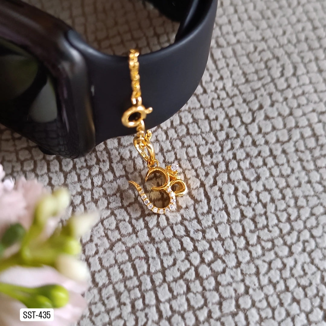 Om Watch Charm