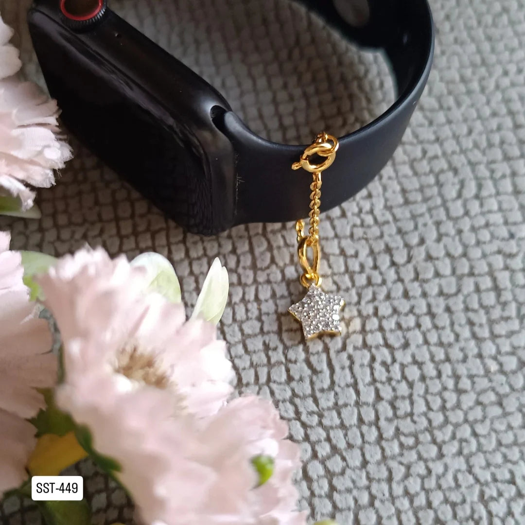 Star Designed Watch Charm