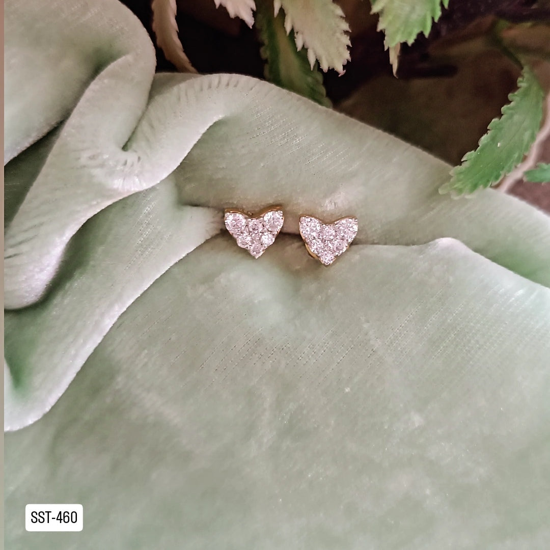 Taanya Heart Earrings
