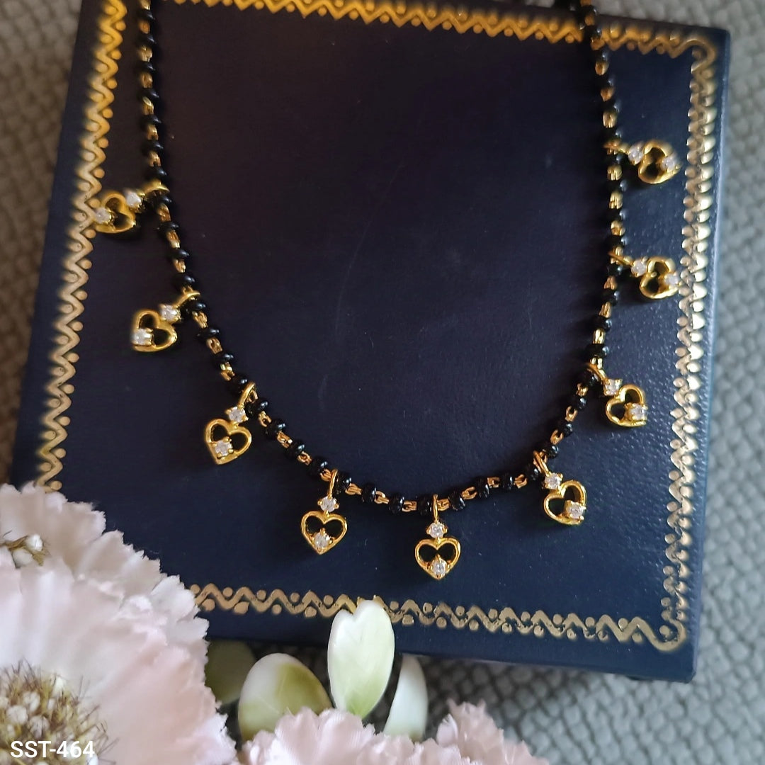 Heart Pendant Mangalsutra