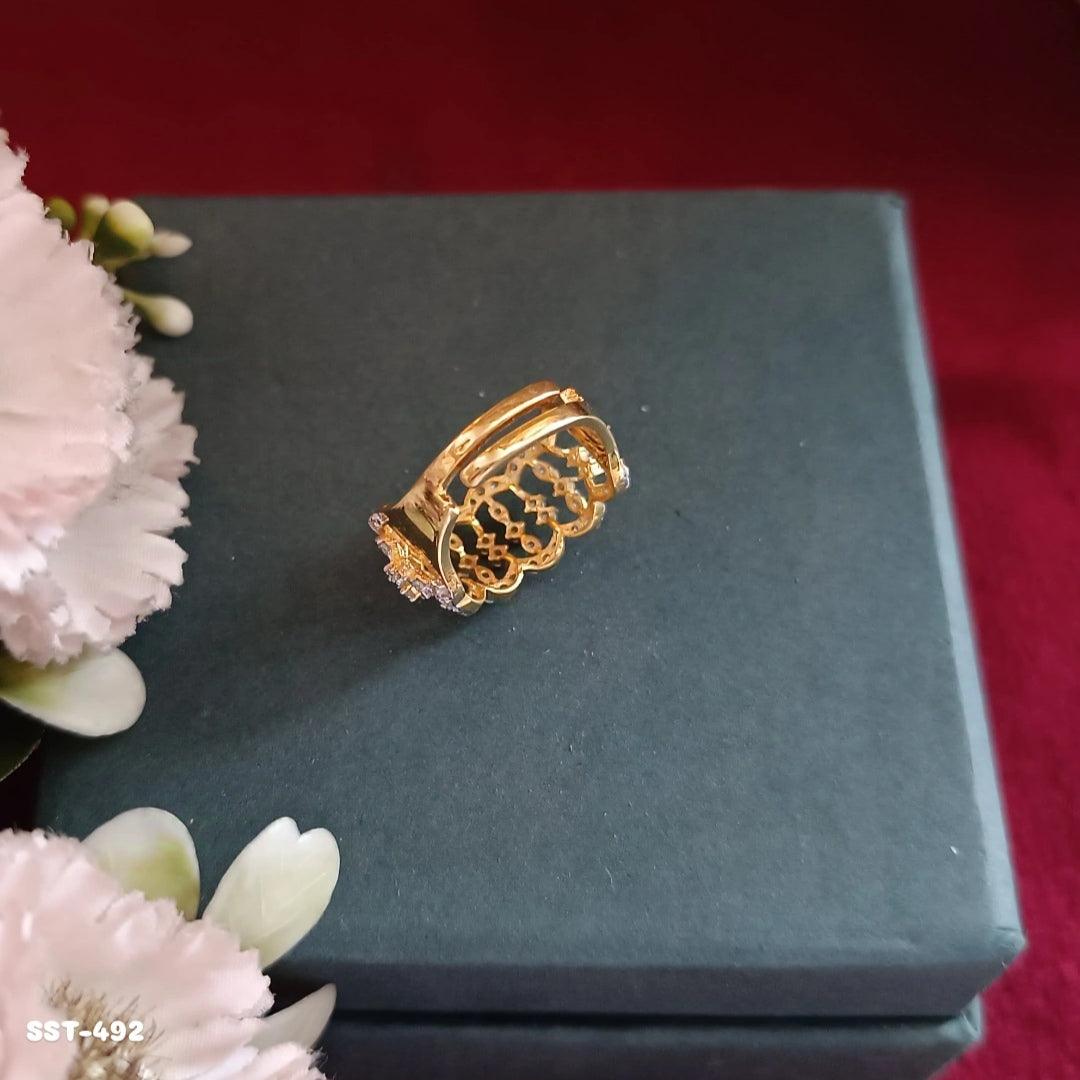 Sur Sparkling Accent Ring