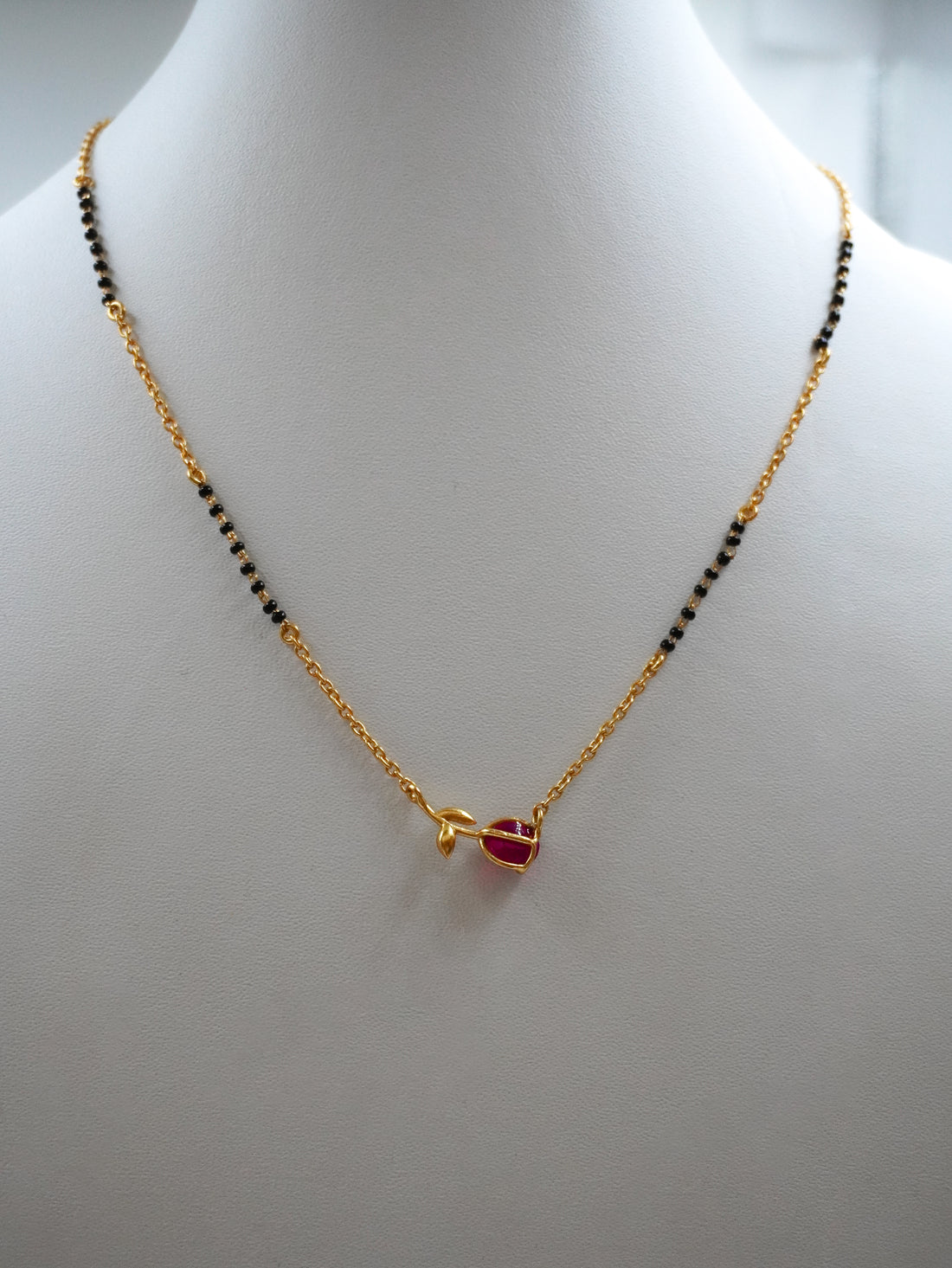 Crimson Noir Mangalsutra
