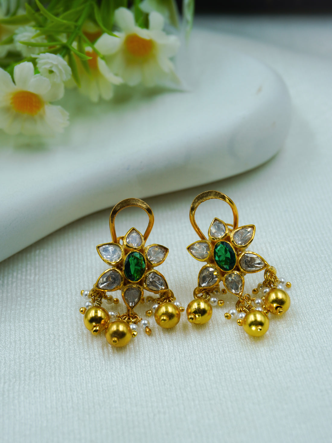 Gilded Glamour Earrings