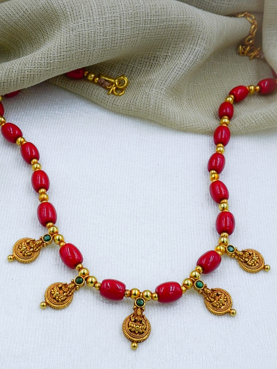 Crimson Coral Luxe Necklace