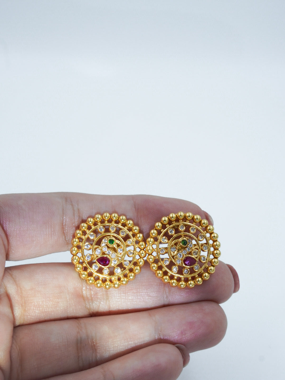 Blush Elegance Studs