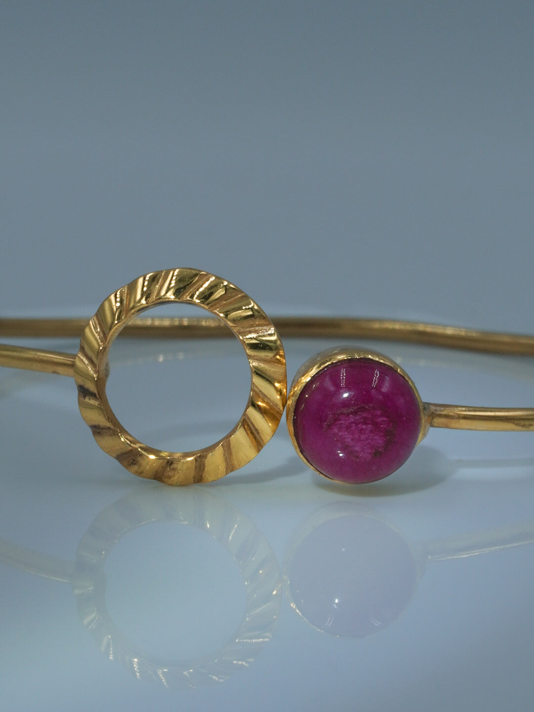 Crimson Luxe Cuff