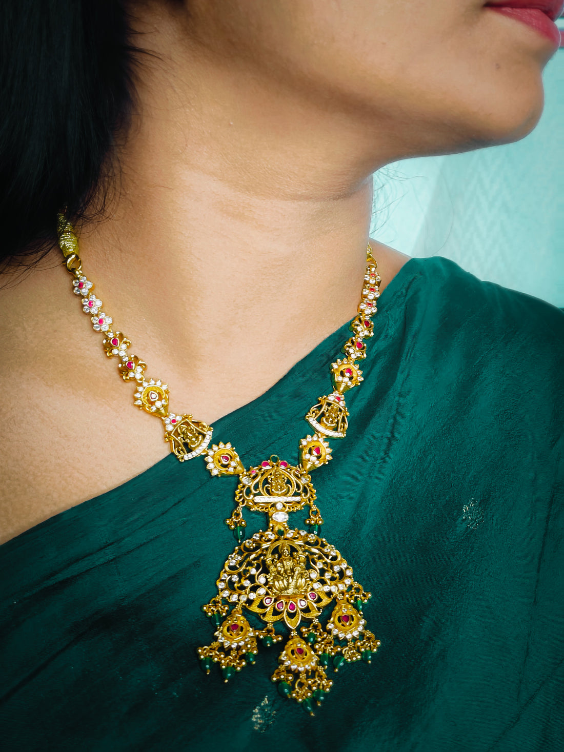 Lakshmi Ganapati Necklace
