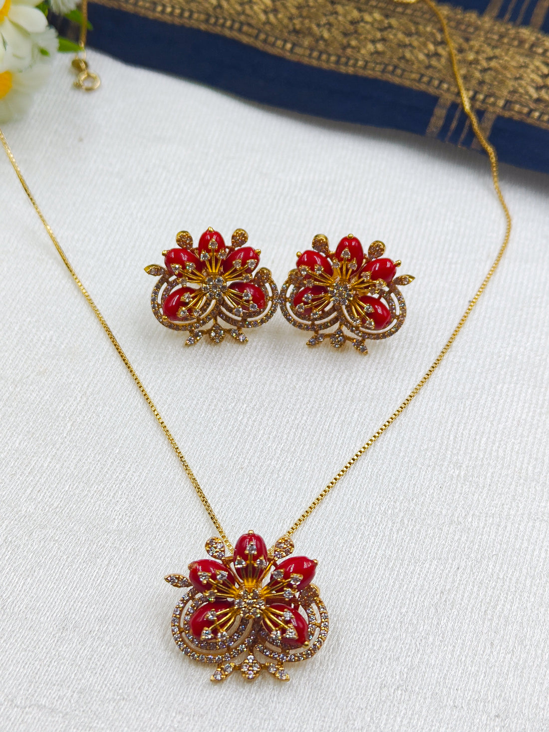 Crimson Luxe Ensemble