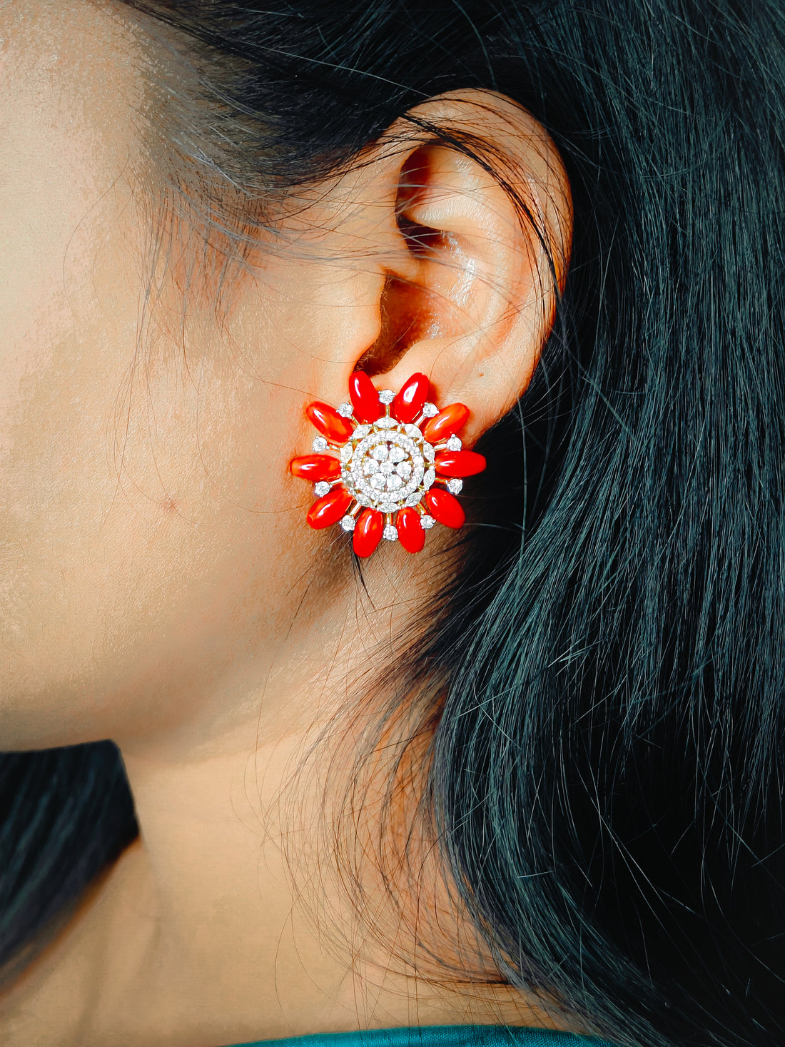 Scarlet Allure Earrings