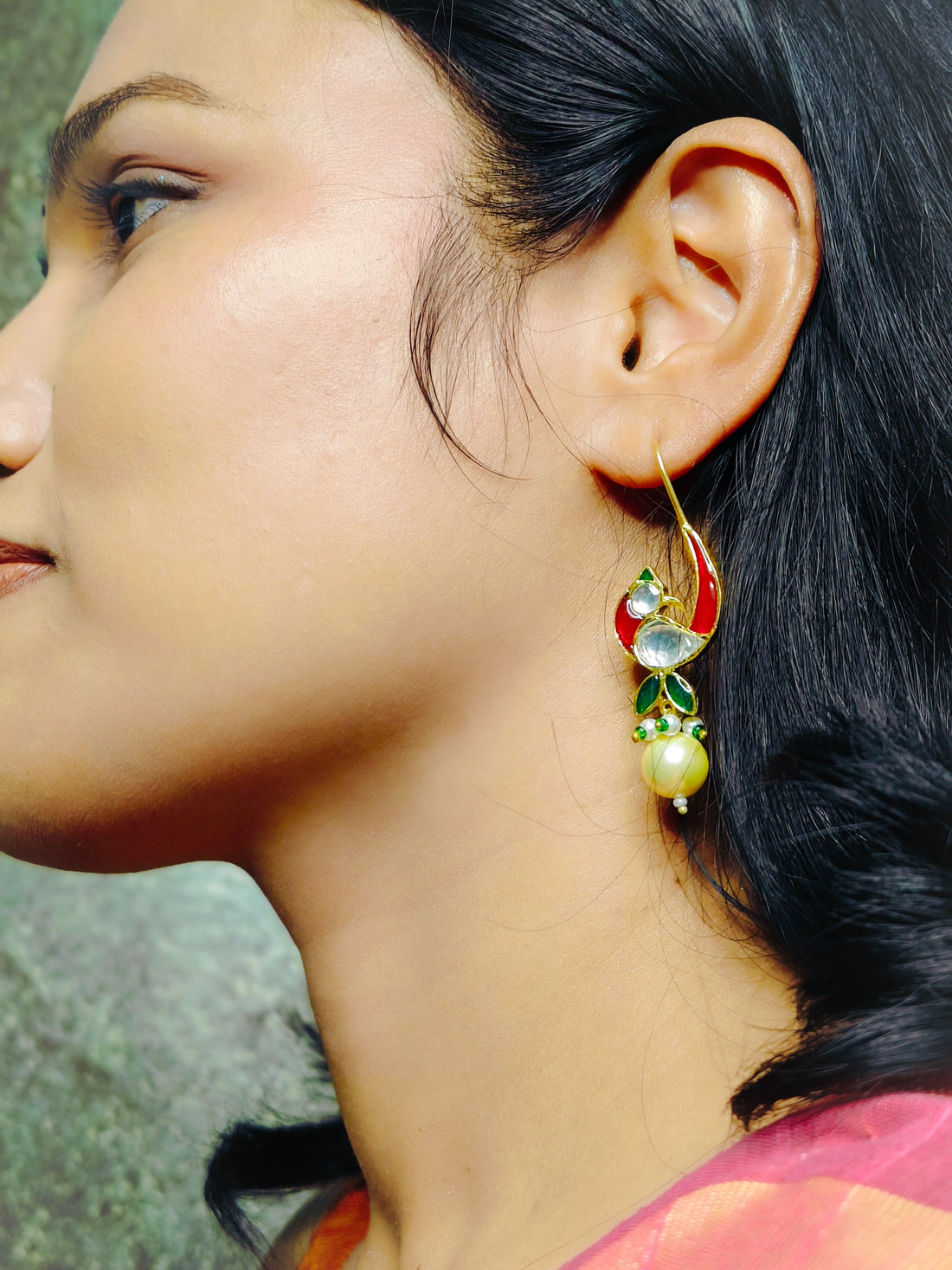 Peacock Elegance Earrings