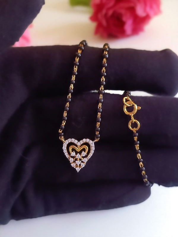 Heart Mangalsutra