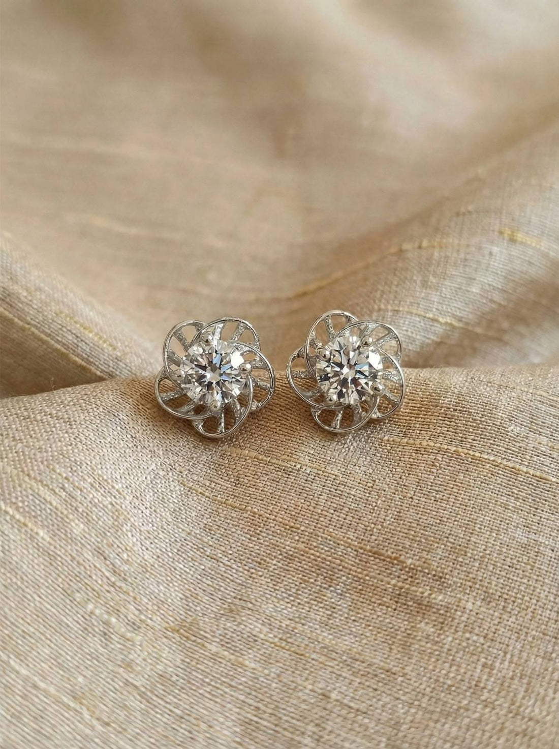 Sunflower Stud Earrings