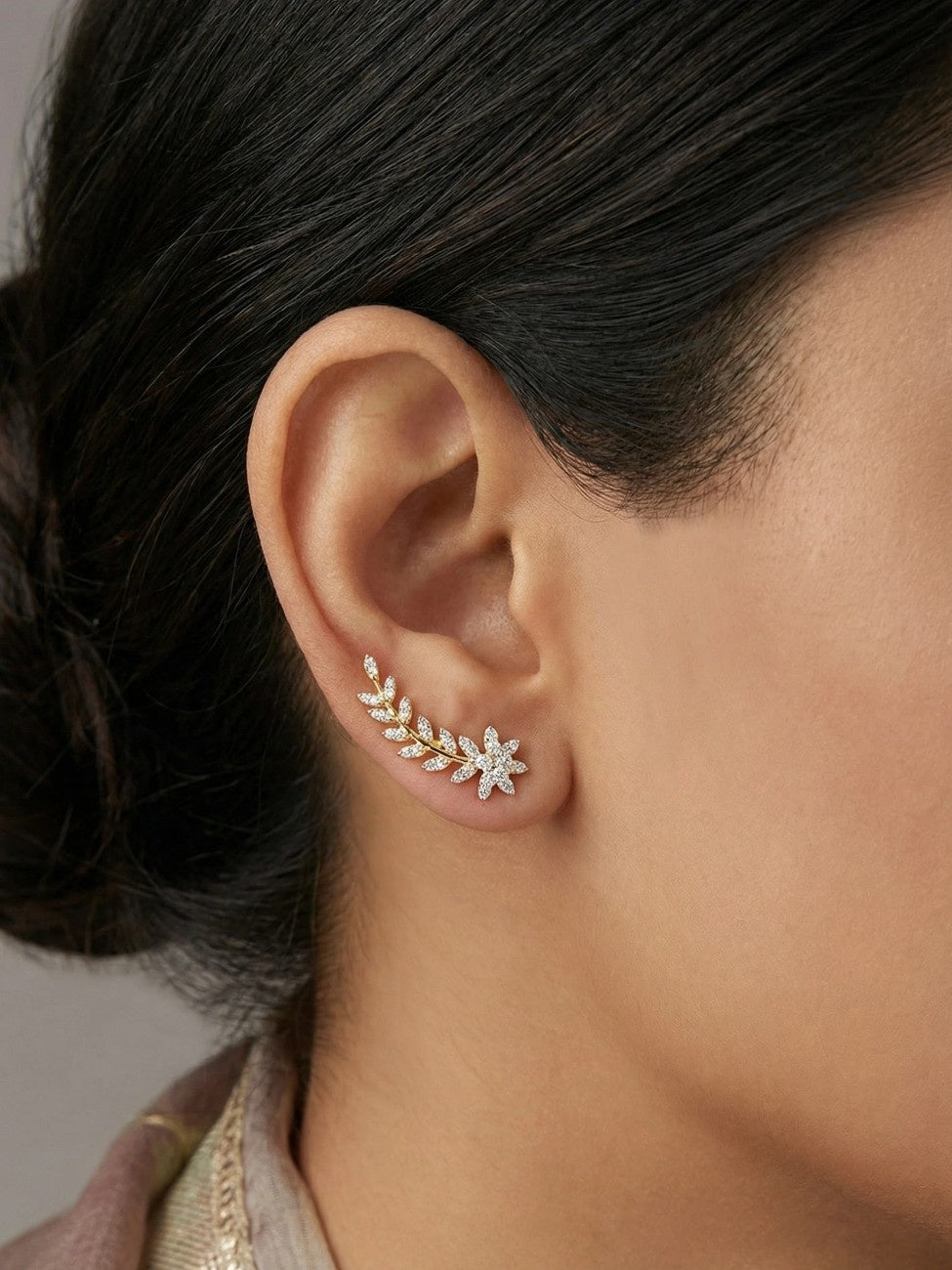Belli Leaf Ear Cuff