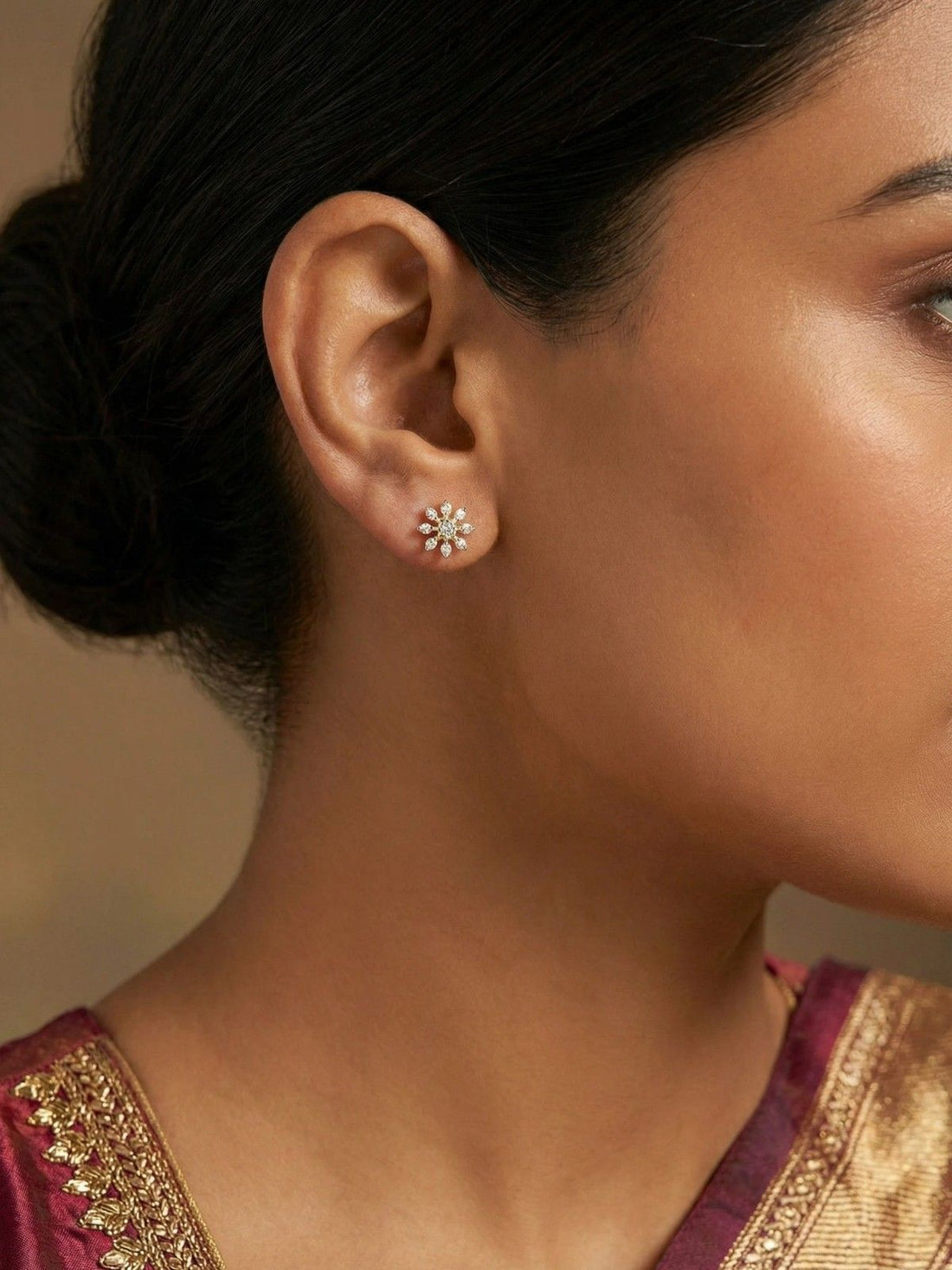 Muthu Floral Earrings
