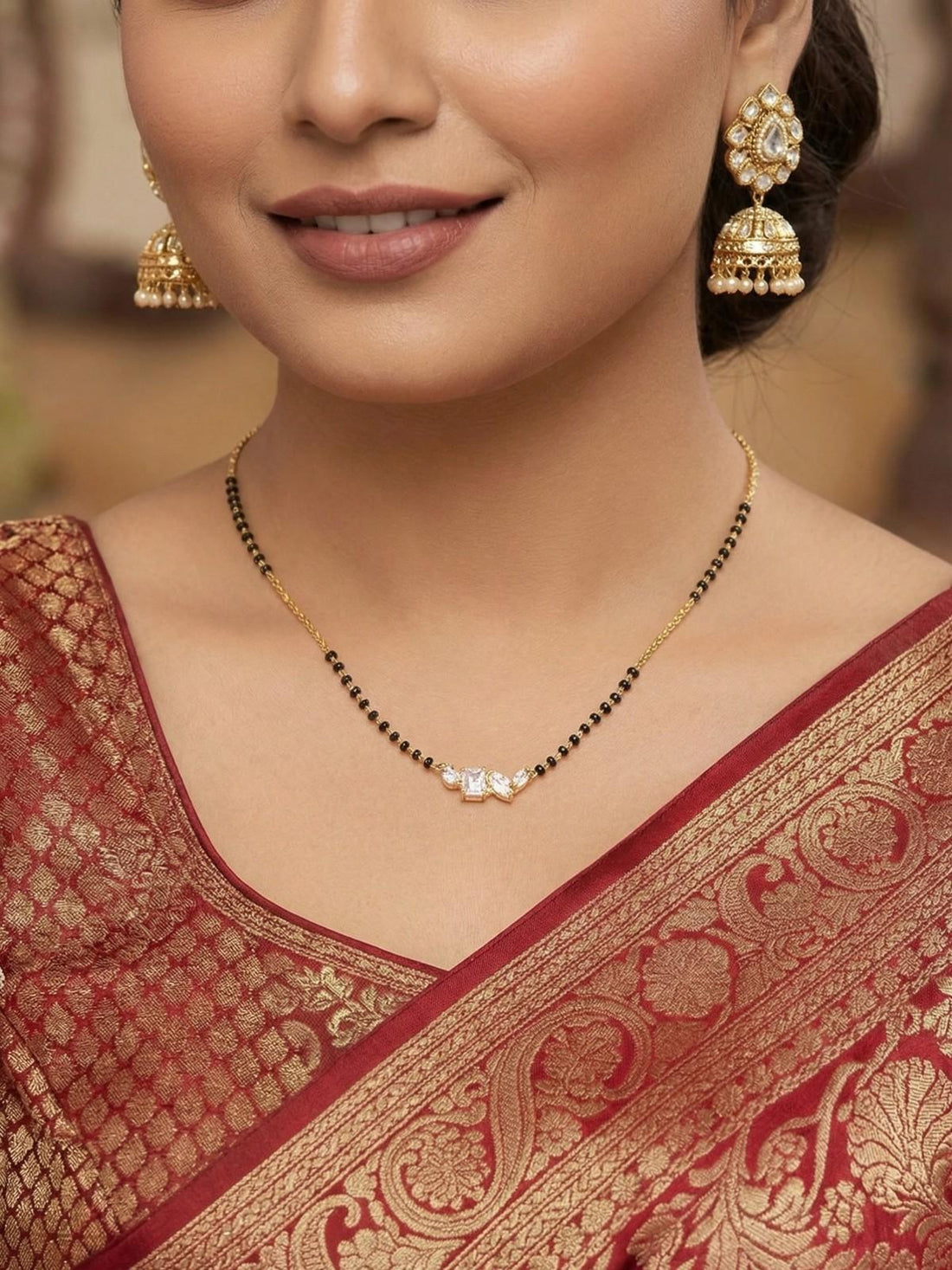 Kanya Crystal Fancy Mangalsutra
