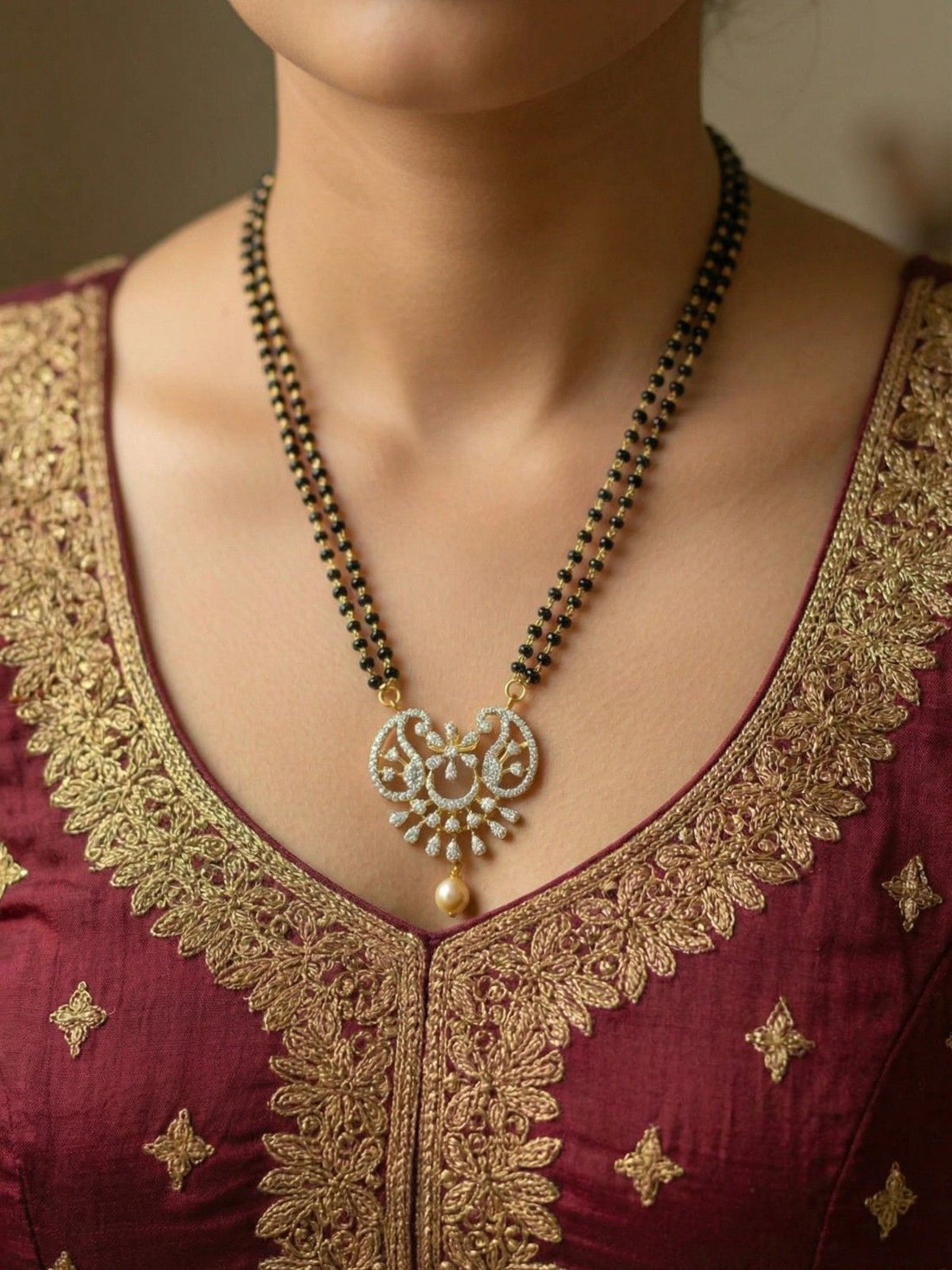 Keli Diamond Mangalsutra