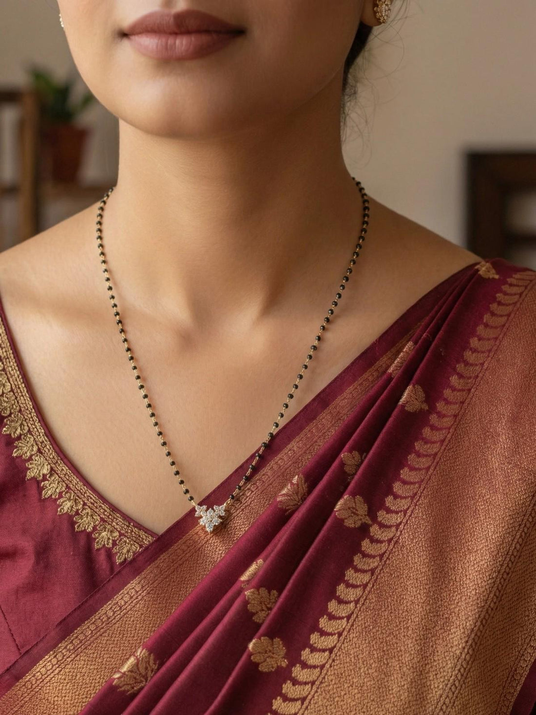 Cubic Zircona Mangalsutra