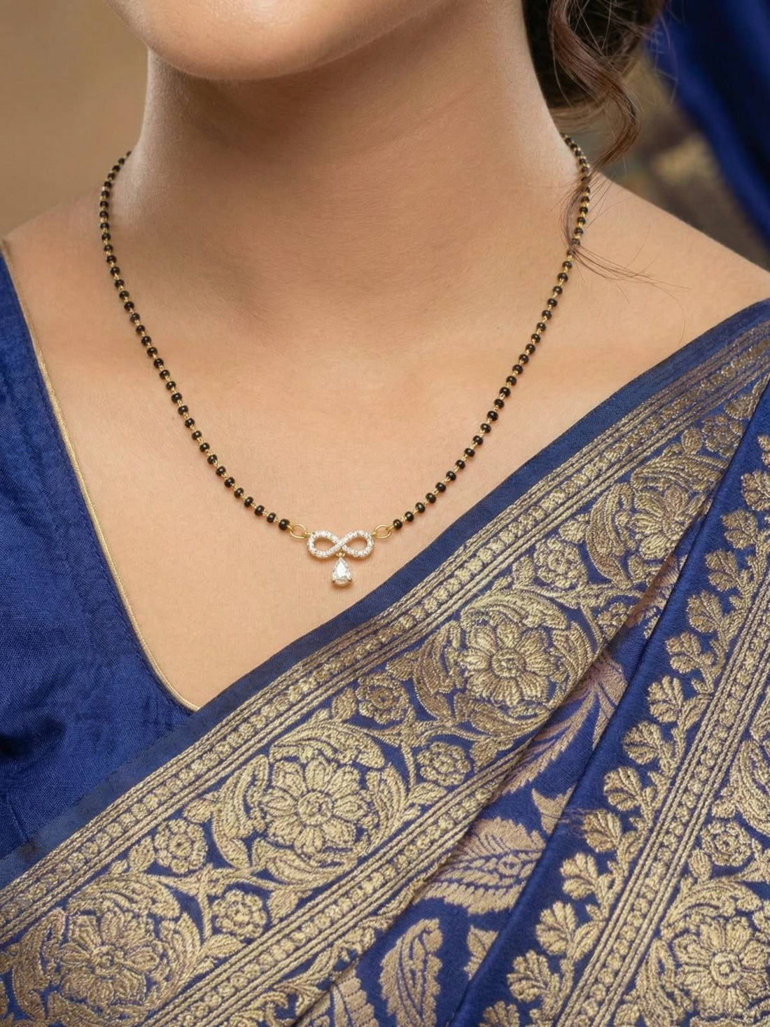 Infinity Diamond Mangalsutra